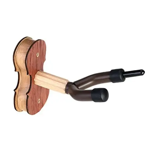 Produktbild: Totority Ukulele-aufhänger Geigenhaken Mit Bogenaufhänger Wandhalterung Für Gitarre Geigenaufhänger Gitarrenhalter Aus Holz Ukulele Wandhalterung Bassständer Hölzerne Gitarre Bambus Violine