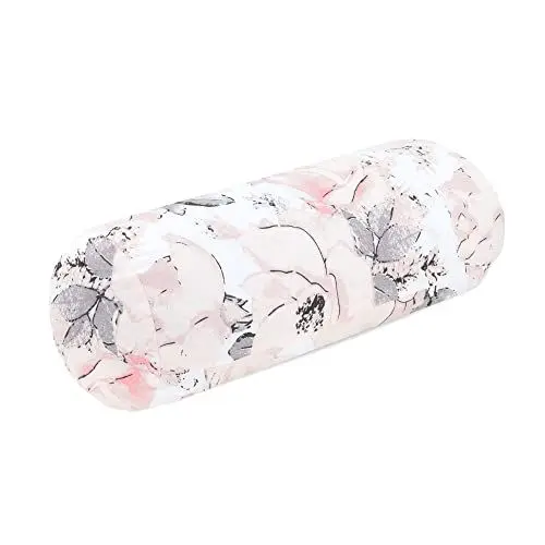 Produktbild: Totsy Baby Nackenkissen, Baumwolle, 40 x 15 cm, Kissen auf Rolle, Flugzeugkissen, zum Schlafen, Wildrosa