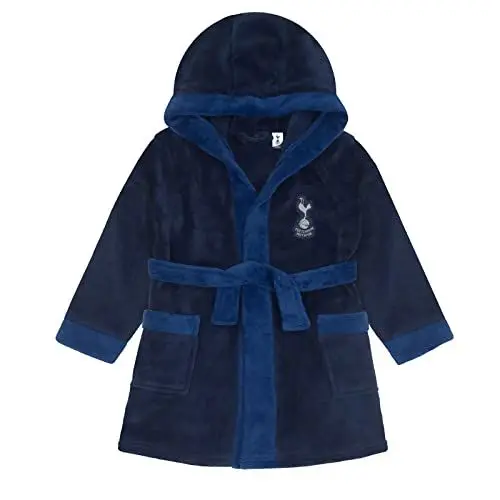Produktbild: Tottenham Hotspur - Baby Fleece-Bademantel mit Kapuze - Offizielles Merchandise - Geschenk - 0-6 Monate