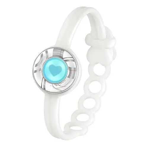 Produktbild: TOTWOO Pärchenarmbänder mit Vibration & Leuchten - Silikon Partnerarmbänder für Fernbeziehungen, Geschenk für Mutter-Tochter & Schwesternpaare zur Distanzberührung, Bunte Farben