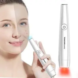 Produktbild: TOUCHBeauty Licht Therapie Akne Stift, Licht Therapie Stick Akne Behandlung Rot und Blaulicht Akne Behandlung Light Therapy Acne Pen TB-1693