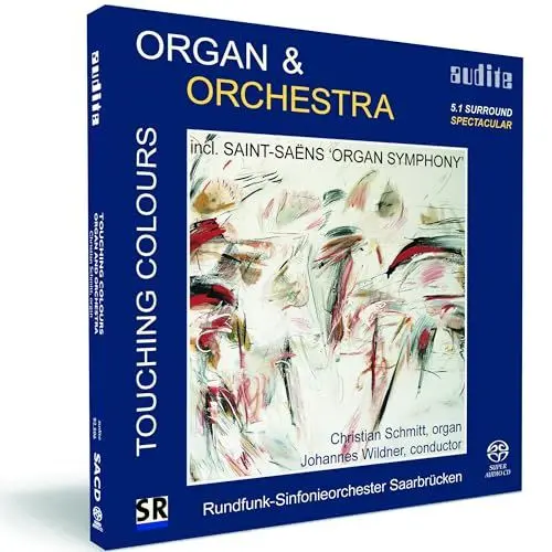 Produktbild: Touching Colours - Organ & Orchestra