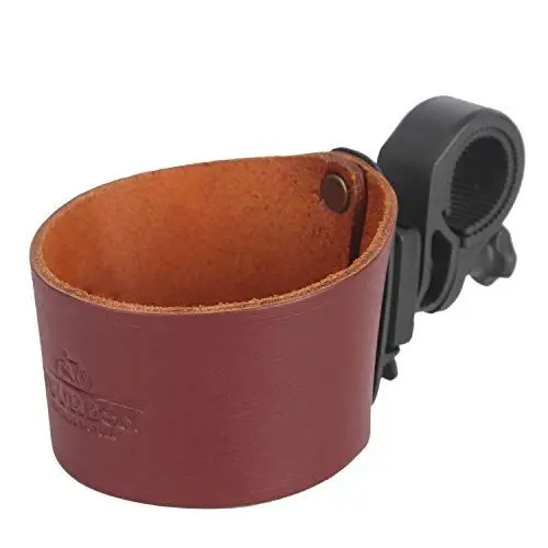 Produktbild: Tourbon Fahrrad-Getränkehalter, Kaffeekäfig, Leder, Getränkehalter
