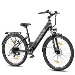Produktbild: Touroll J1 ST 27,5 Zoll E-Bike, Trekking Elektrofahrrad mit 36V 15.6Ah großem Akku 250W Heckmotor Trekking/City Pedelec für Damen und Herren Lange Reichweite bis 100KM