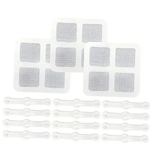 Produktbild: TOVINANNA 1 Satz Bildschirmfensterclip magnetischer Bildschirm für Fenster magnetisches Bildschirmfenster Magnetische Vorhangklammern Bildschirmclip Kellerfenster gut abgedeckt Screen-Spline
