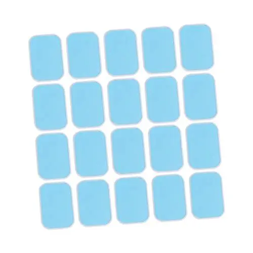 Produktbild: TOVINANNA 40 Stk Gelpads Für Bauchtoner Trainingsgeräte Bauchtrainer Gel Pads Abs-gel-pads Ersatz-gelpads Gelpads Für Hüfttrainer Reparaturset Für Eishockeyhelme Blutbeutel Hydrogele