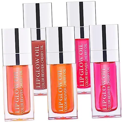 Produktbild: TOVINANNA 5st Lipgloss Lippenfüller Glanz Lippenfeuchtigkeitsöl Lippenfüller-zubehör Natürliche Lippenpflege Transparenter Lippenschutz Lippenpflegezubehör Lippenstift Bienenwachs Mädchen