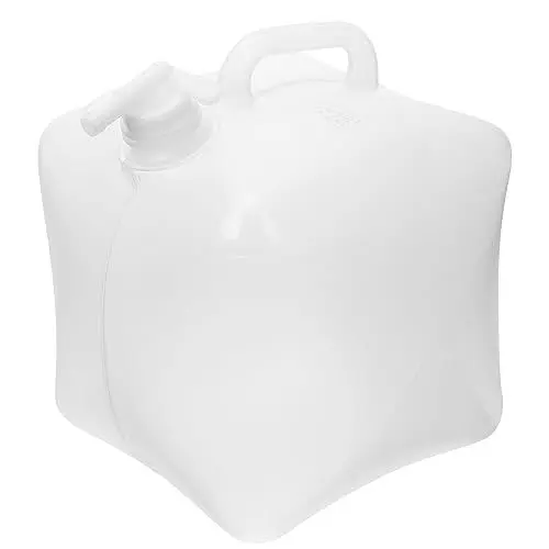 Produktbild: TOVINANNA Faltbarer Wasserbeutel Mit Großer Kapazität – 10-liter-wasserbehälter Mit Wasserhahn Wasserhalter Für Den Außenbereich Für Camping Reisen