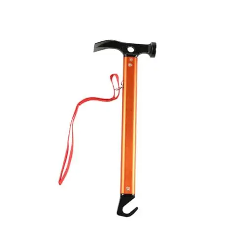 Produktbild: TOVINANNA Hammer Für Campingheringe Backpacking-zelte Überlebenszelt Outdoor-Zelt Leichtes Rucksackzelt Zelt Zum Campen Zelthammer Aus Metall Zeltheringhammer Aus Legierung Haken
