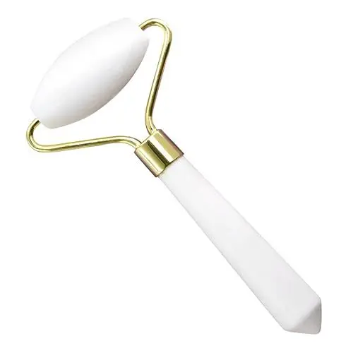 Produktbild: TOVINANNA Natürlicher Jade Roller für Gesichtsmassage Hautpflege Massagewerkzeug für Schwellungen Rötungen und Migräne Leicht und Tragbar für Zuhause oder Unterwegs