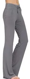 Produktbild: TownCat Trainingshose für Damen, Yoga-Hose, legere Yoga-Hose mit Kordelzug für Yoga und Jogger Dunkelgrau XXXL