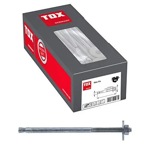 Produktbild: TOX Bolzenanker Slim Fix M12 x 240/146+161 mm, 20 Stück, 08010134, Verzinkt