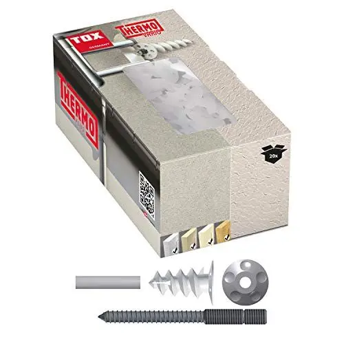 Produktbild: TOX Fallrohrbefestigungs - Set , Ablaufrohrbefestigungs - Set , Thermo Vario , 20 Stück , 072100351