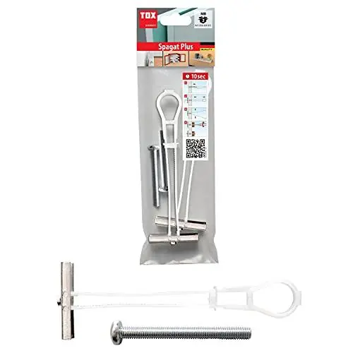 Produktbild: TOX Hohlraumklappdübel Spagat Plus für Plattenbaustoffe, M8, 2 Stück, 036600051