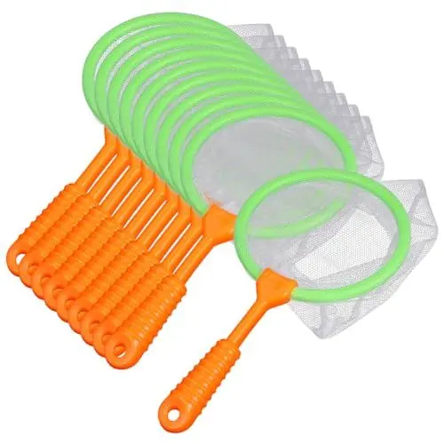 Produktbild: TOYANDONA 10 STK Fischernetz für Köderfallen werfen Fischnetz Bausatz fangen sicherheitsnetz schmetterlingsnetz für Fischfänger Schmetterlinge Fangnetz Plastik