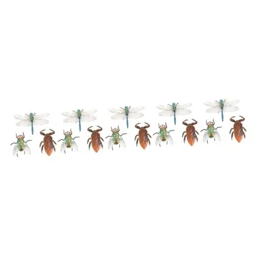 Produktbild: TOYANDONA 15 STK Simulierte Insekten Libellenspielzeug Lebensechte Spielzeuge Künstliches Spielzeug Kidcraft-spielset Action Figur Gartentierverzierung Garten Requisiten Kind Plastik
