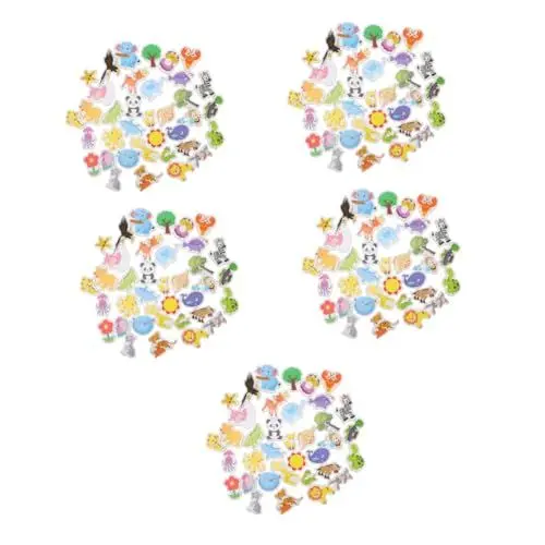 Produktbild: TOYANDONA 180 Stück Tier Wandaufkleber Niedliche Magnete Magnetischer Wald Wandaufkleber Zarte Wandaufkleber Kinder Magnete Abziehbilder Für Möbel Schöne Wandaufkleber Dschungel