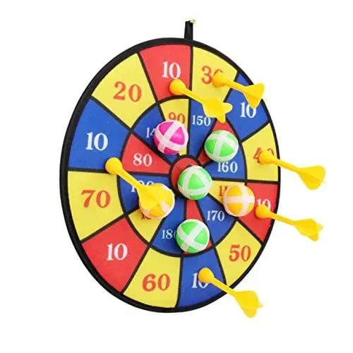 Produktbild: TOYANDONA 1Satz Dartboard Set für Flockendartscheibe mit für Freizeitaktivitäten Bällen und Dartnadeln Tolles