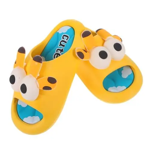 Produktbild: TOYANDONA Jungen Mädchen Hausschuhe Y Sliers Kinder Sandalen Slider Nicht-Hausschuhe Größe 30/31