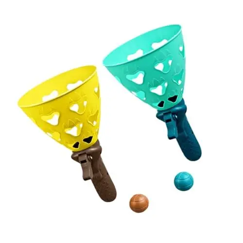Produktbild: TOYANDONA 1 Satz Katapult gegen den Ball Ballspielzeug werfen Klicken und Spielzeug fangen interaktives Spielzeug jucarii pentru copii Fangbälle aus Kunststoff für Kinder Pop-Catch-Ballspiel