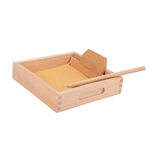 Produktbild: TOYANDONA 1 Satz Kratz-sandkasten-Spielzeug Sandkastenspielzeug Aus Holz Sandkasten Aus Holz Sandtisch Für Kinder Pädagogisches Spielzeug Lernspielzeug Sandtisch Spielzeug Hölzern