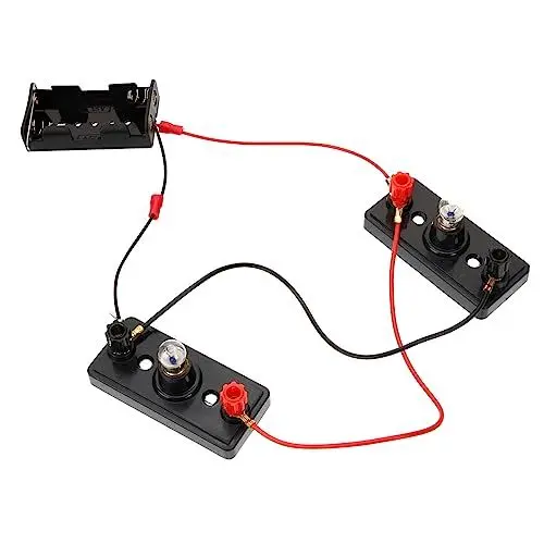 Produktbild: TOYANDONA 1 Satz Schaltung Experimentierkasten Stromkreis Physik-Experiment-Tool Schaltungen für Kinder 8-12 Werkzeug Wissenschafts-Kit Wissenschaftsexperimente für Kinder 4-6 ，，，