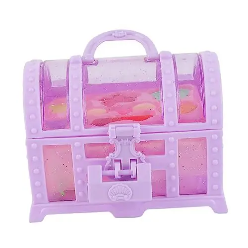 Produktbild: TOYANDONA 1satz Mädchen Geburtstags-Make-up Spielzeug Mit Schmuckbox Junge Mädchen Schminkset Für Kreative Rollenspiele Für Ab Jahren Waschbare Kosmetik Und Spielzeug