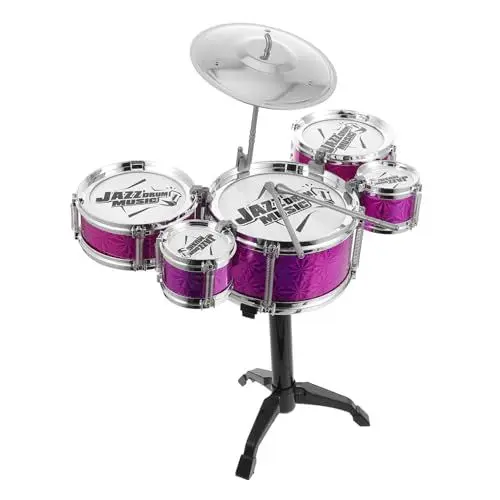 Produktbild: TOYANDONA 1 Satz Simuliertes Schlagzeug -Trommeln lustige Musikspielzeuge kinderinstrumente Kinder musikinstrumente musikalische Trommel Spielzeug Kinder Musikspielzeug Abs