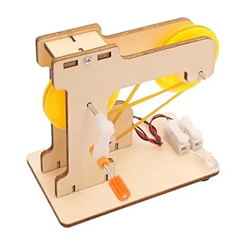 Produktbild: TOYANDONA 1 Satz Spielzeug Handgeneratoren Modell Der Generatorbaugruppe Für Studenten Modelle Generator-lehrmodell Generator-Experiment-Modell Kleine Produktion Handkurbel Kind