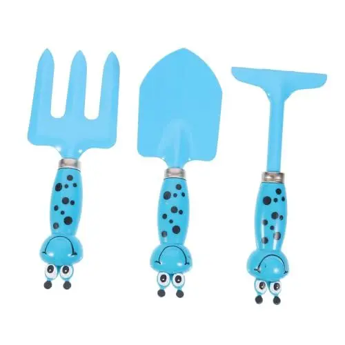 Produktbild: TOYANDONA 1 Satz Spielzeug zum Sandgraben Sandkastenspielzeug für den Strand Sandspielzeug Spielen Kinder Sandspielzeug Kinder gartenwerkzeug Sand Toys interessante Sandspielzeuge Eisen Blue