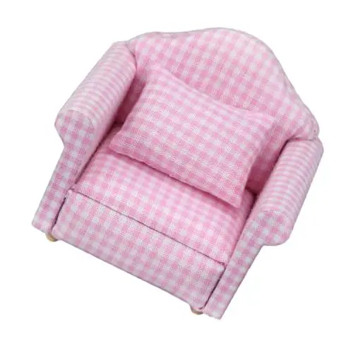 Produktbild: TOYANDONA Miniatur-Sofa-Modell Aus Hochwertigem Material Miniatur-möbel- Für Hausmodelle Kleine Möbel-Requisite Mit Rückenkissen Und Langlebig Für DIY-projekte