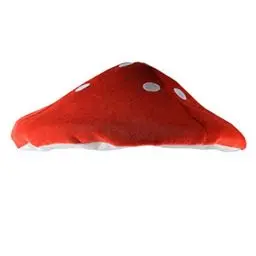 Produktbild: TOYANDONA 1 Stück Pilzhut Rot Weiß Gefleckter Plüsch Neuheit Hut Krötenhut Cosplay Kappe Für Kinder Erwachsene Halloween Weihnachten Geburtstagsfeierbevorzugungen Hut Kostüm Foto
