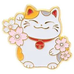 Produktbild: TOYANDONA 1 stück Katze brosche japanische Stil brosche Cartoon glück Katze pin Kleidung zubehör