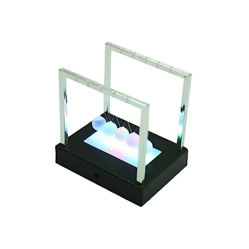 Produktbild: TOYANDONA 1stk Newtown-Ball Spielzeug Für Den Schreibtisch Newton-Balance-Kugeln Bürodekoration Leuchtendes Spielzeug Newton Stubenwagen Büro-schreibtischdekorationen Desktop-Spielzeug Black