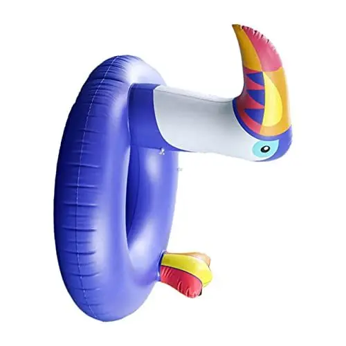 Produktbild: TOYANDONA 1stk Schwimmring Säuglingsschwimmer Aufblasbares Schwimmbecken Schwebender Ring Babybecken Schwimmerrohr Schwimmen Schwimmausrüstung Aufblasbarer Pool Schwimmende Spielzeugparty