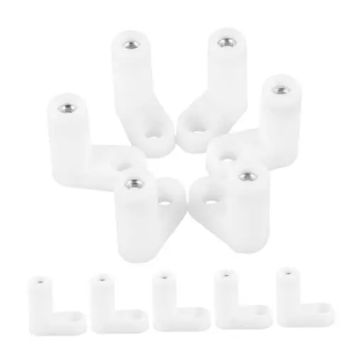 Produktbild: TOYANDONA 20 Stück Kunststoff Abstandshalter Für Leiterplatten Kunststoffschrauben Und Muttern Abstandshalter Halterungen Big Claw Maschine Eckhalterung Mini Claw Maschine