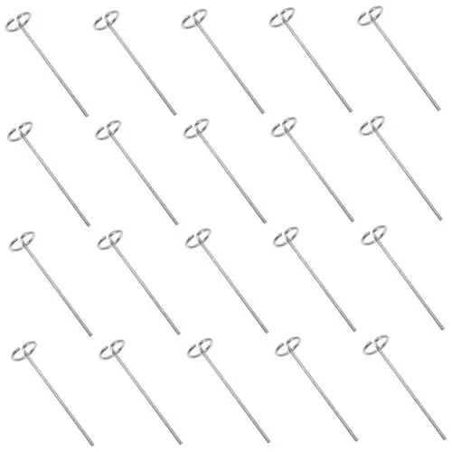 Produktbild: TOYANDONA 20stücke Metall-gartenpfähle Für Landschaftsgewebe Pfähle Aus Metall Für Gartenarbeit Rasenklammern Zeltpfähle Überdachungspfähle Für Garten Und Außenbereich