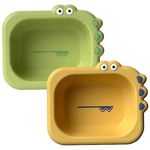 Produktbild: TOYANDONA 2St Kinderwaschbecken Babybadewanne Babywanne kinder badewanne Geschenkkorb zur Babyparty baby badewanne neugeborene reinigungspfanne baby waschbecken tragbar dreiteiliger Anzug