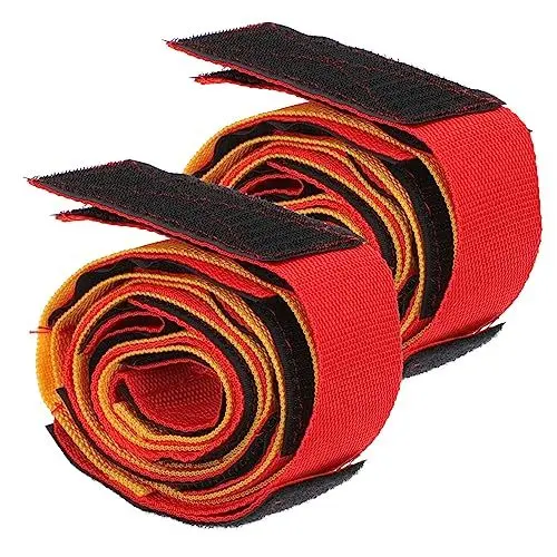 Produktbild: TOYANDONA 2St Requisiten für Bein wettbewerbe Spielbeinband Trainingsbänder für die Beine teambuilding Spiele Outdoor Sport Rennseile mit Beinen Beinschlaufen in leuchtenden Farben Polyester
