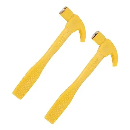 Produktbild: TOYANDONA 2St Simulierter Kleiner Hammer Kinderhammer Hammerspielzeug für Kinder Werkzeug für Kinder kinderwerkzeug Minihammer für Kinder Spielzeugwerkzeuge für Kleinkinder 1-3 Plastik