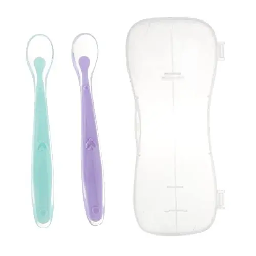 Produktbild: TOYANDONA 2St -Utensilien kinderlöffel babylöffel gastgeschenk Löffel zum Füttern von Säuglingen Kinderfütterungslöffel Beißlöffel Löffel für Babys