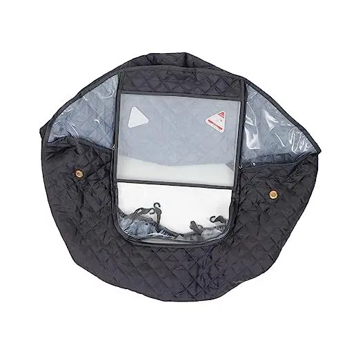 Produktbild: TOYANDONA 2St Windschutzscheibe Kinderwagen Regenschutz Regenschutz Scherz schwangerschaftstest jogging kinderwagen Kinderwagenschutz Regenschutz für Outdoor-Kinderwagen warm halten