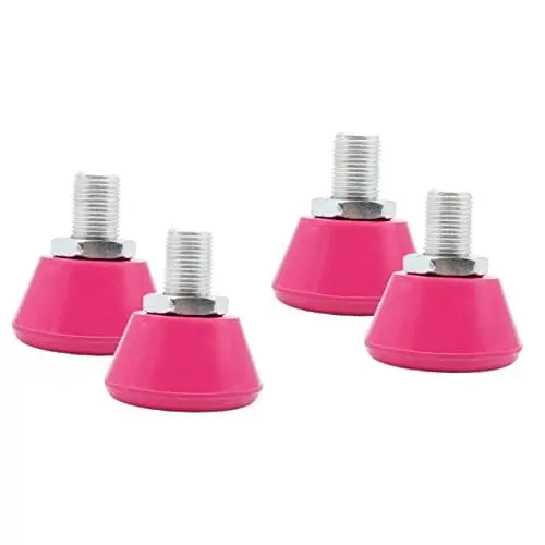 Produktbild: TOYANDONA 2 Paar Rollenbremsblock Quad-Skates Rollschuhteile Schlittschuhe zubehör Rollschuh Zubehör Zehenschutz Bremsen für Rollschuhe Vier Räder Bremsbelagsatz Stecker Roller Skates Gummi