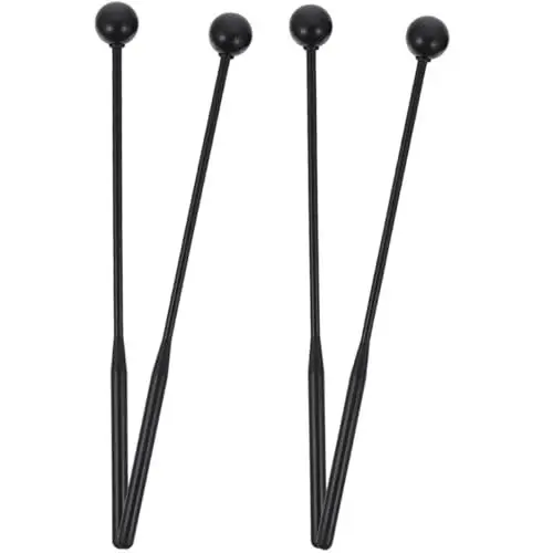 Produktbild: TOYANDONA 2paare Marimba Xylophon Mallets Robuste Gummischlägel Für Percussion Für Anfänger Musikinstrument Zubehör