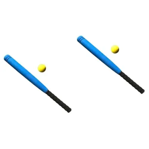 Produktbild: TOYANDONA 2 STK Baseball-Spielzeug baseballschläger Kinder Kinder-Baseball-Set Kinder Baseball Schlagtraining Kinder Baseball Übung Ballspiel werfen Spielzeug für Kleinkinder Blue
