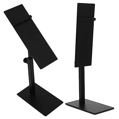Produktbild: TOYANDONA 2 STK Shoe Display Schuhspanner schuhanhänger schuhaufhänger Schuhstützen Schuhständer für die Arbeitsplatte schuhhalter aus Edelstahl Halter für High Heels Rostfreier Stahl Black