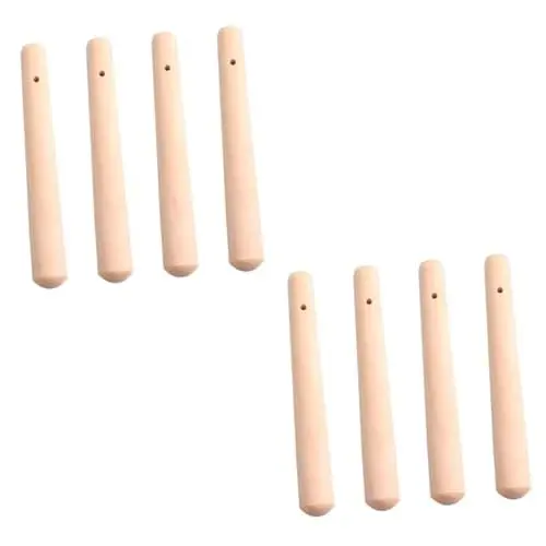 Produktbild: TOYANDONA 2 Sätze Mojito-stößel Aus Holz Getränkerührer Mixer Für Babynahrung Rührer Trinken Kindermixer Kinderküche Kitchen Food Schleifstab Hölzerner Stößel Bambus 4 Stück * 2