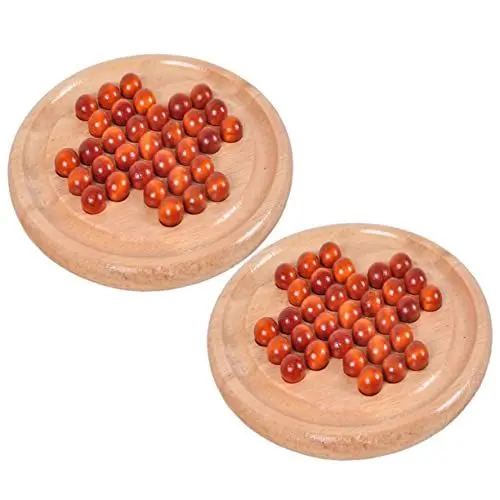 Produktbild: TOYANDONA 2 Sets Einzelne Edle Schachspielspielzeuge Für Kinder Schachspielzeug Kinderspielset Pädagogisches Kinderspielzeug Holzschach Aus Holz