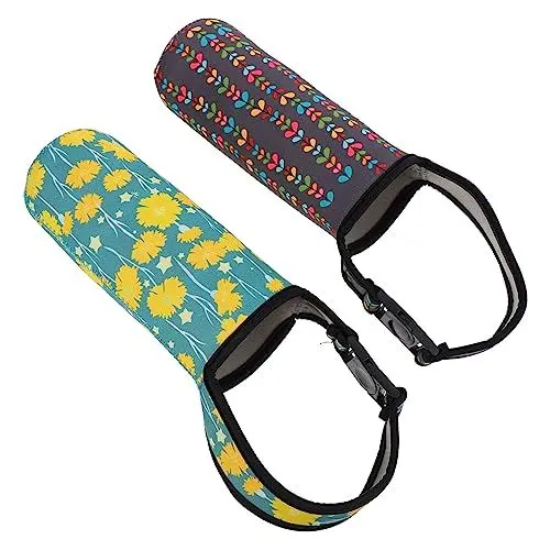 Produktbild: TOYANDONA 2 Stk Tragbare Tassenabdeckung Sportgetränke Flaschenwärmer-Isoliertaschen tragbarer flaschenwärmer portable bottle warmer bottle bag Wasserflaschenetui Flaschenträger Tauchertuch
