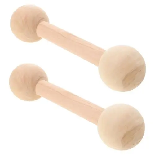 Produktbild: TOYANDONA Kinderhanteln Aus Holz Gewichtssets Für Kleinkinder Handgewichte-Set Für Übungen Und Spiele Für Kinder
